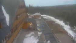 Parkoviště a hlavní vchod