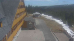 Parkoviště a hlavní vchod