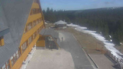 Parkoviště a hlavní vchod