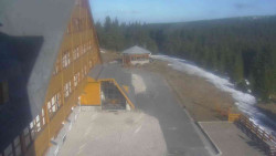 Parkoviště a hlavní vchod