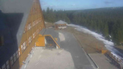 Parkoviště a hlavní vchod