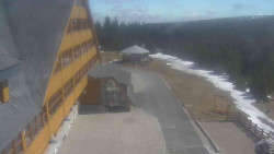 Parkoviště a hlavní vchod