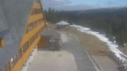 Parkoviště a hlavní vchod