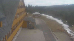 Parkoviště a hlavní vchod