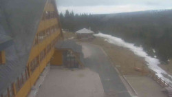 Parkoviště a hlavní vchod