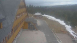 Parkoviště a hlavní vchod