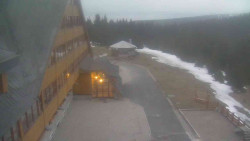 Parkoviště a hlavní vchod