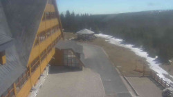 Parkoviště a hlavní vchod