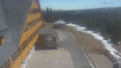 Parkoviště a hlavní vchod