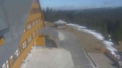 Parkoviště a hlavní vchod