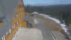 Parkoviště a hlavní vchod