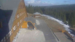 Parkoviště a hlavní vchod