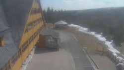 Parkoviště a hlavní vchod