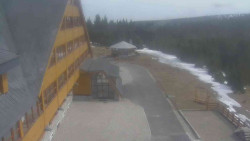 Parkoviště a hlavní vchod