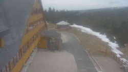 Parkoviště a hlavní vchod