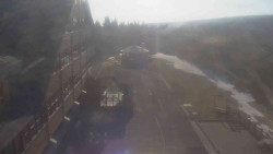 Parkoviště a hlavní vchod