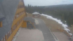 Parkoviště a hlavní vchod