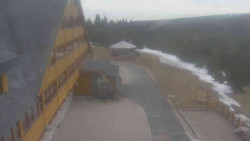 Parkoviště a hlavní vchod