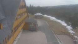 Parkoviště a hlavní vchod