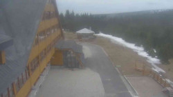 Parkoviště a hlavní vchod