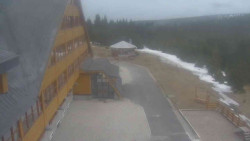 Parkoviště a hlavní vchod