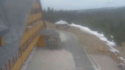 Parkoviště a hlavní vchod