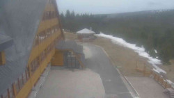 Parkoviště a hlavní vchod