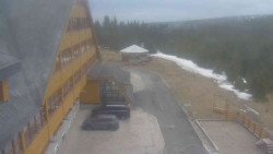 Parkoviště a hlavní vchod