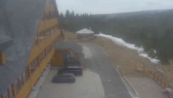 Parkoviště a hlavní vchod