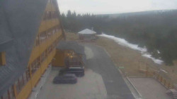 Parkoviště a hlavní vchod