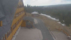 Parkoviště a hlavní vchod