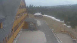 Parkoviště a hlavní vchod