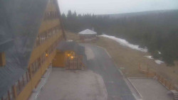 Parkoviště a hlavní vchod