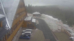 Parkoviště a hlavní vchod