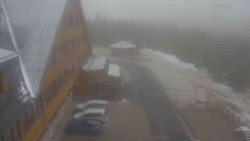 Parkoviště a hlavní vchod