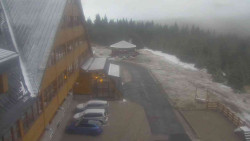 Parkoviště a hlavní vchod