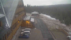 Parkoviště a hlavní vchod