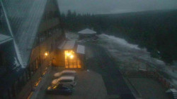 Parkoviště a hlavní vchod