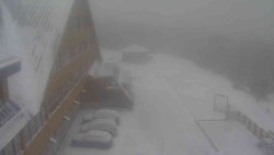 Parkoviště a hlavní vchod