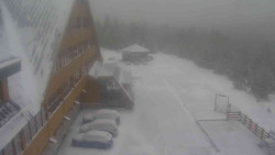 Parkoviště a hlavní vchod