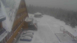 Parkoviště a hlavní vchod