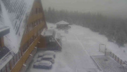 Parkoviště a hlavní vchod