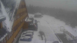 Parkoviště a hlavní vchod