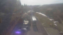 Parkoviště a hlavní vchod