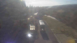 Parkoviště a hlavní vchod