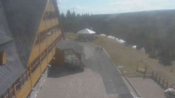 Parkoviště a hlavní vchod