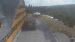 Parkoviště a hlavní vchod