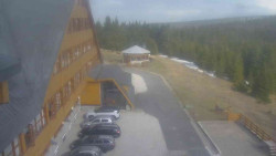 Parkoviště a hlavní vchod