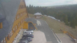 Parkoviště a hlavní vchod