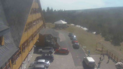 Parkoviště a hlavní vchod